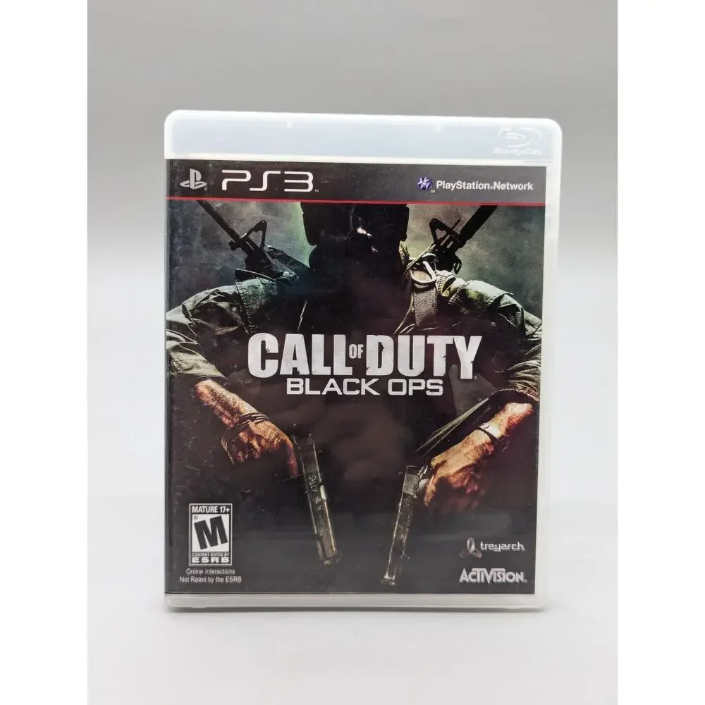 PS3 PlayStation 3 Call of Duty Black Ops Ghosts MW3 & Modern Warfare 4 Game Lot